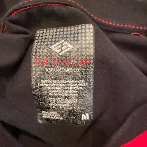 ENYCE MEDIUM RED & BLACK LONG-SLEEVE TOP - Picture 4 of 5